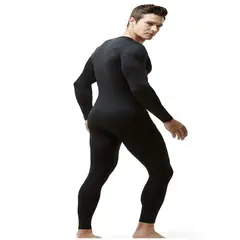 ALPHA GYM - Pantalon deportivo compresión licrado calentador