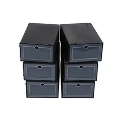 GENERICO - Set 6 Cajas Organizador de Zapatos