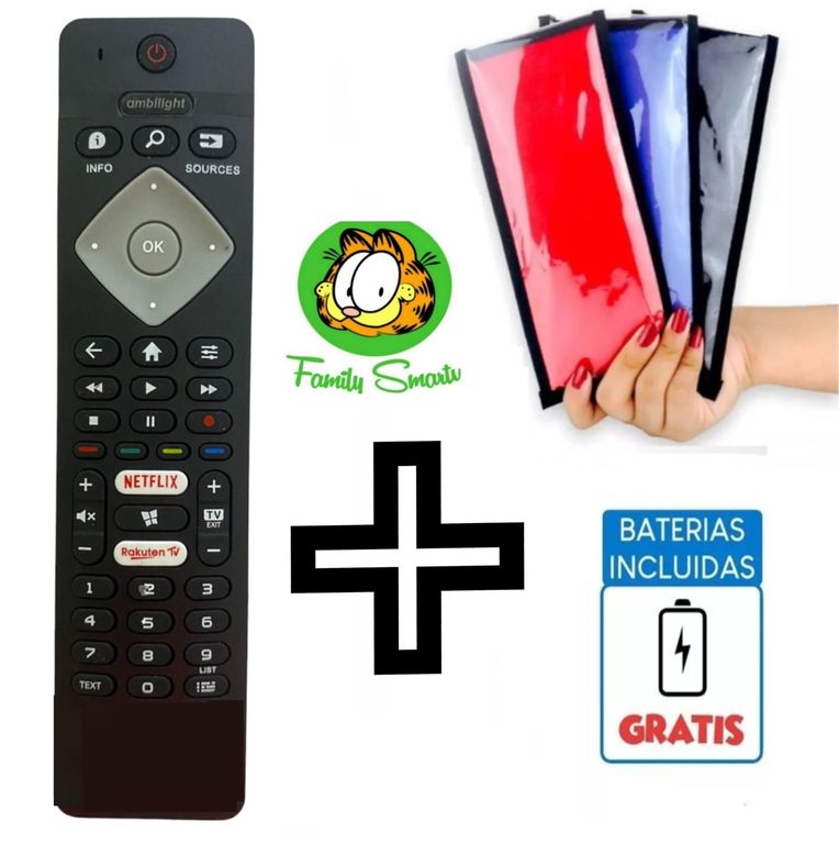 Control Remoto Para Tv Philips Smart Funda