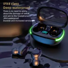 GENERICO - Audifonos Bluetooth Y70 TWS con Bluetooth luces