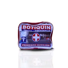 GENERICO - BOTIQUIN DE EMERGENCIA PORTATIL TIPO ESTUCHE DE LONA