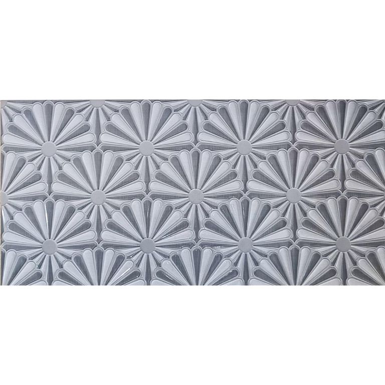 Abanico gris 30x60cm - Mayólica importada