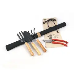 UN CUARTO VERDE - Kit Accesorios de Jardinería Herramientas y mat