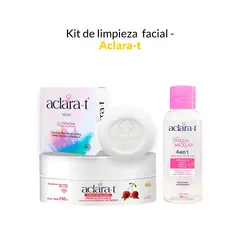 GENERICO - Kit de limpieza facial Aclara-t