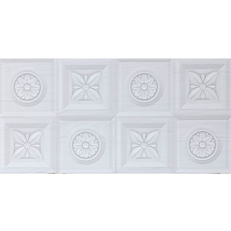 Cuadros plata 30x60cm 1.62 m2- Mayólica Importada