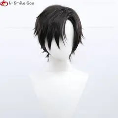 GENERICO - PELUCA DE ANIME CORTO NEGRO