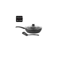 FINEZZA - Sarten antiadherente de granito de 32 Cm - FZ-W332TM