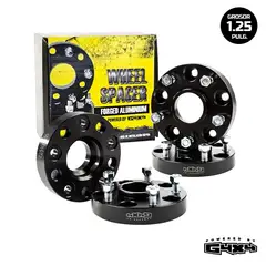 GENERICO - Espaciadores 1.25 pulg de aluminio y centrador para Jeep