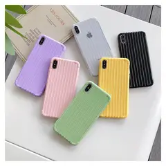 GENERICO - Iphone xs max case protector de silicona - color ROSA