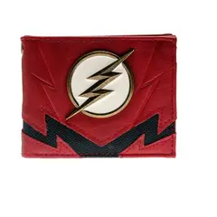 BIOWORLD - Billetera flash logo 2 dc comics_.