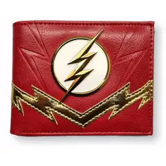 BIOWORLD - Billetera flash logo 5 dc comics_.
