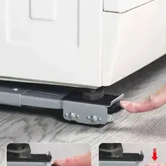 GENERICO - Base ruedas regulable para lavadora refrigeradora