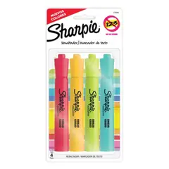 SHARPIE - Resaltador Tank Fashion X 4