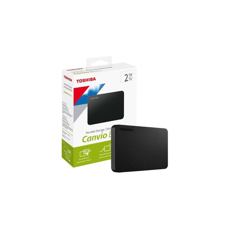 DISCO EXTERNO 2TB BASIC 3.0 NEGRO (HDTB520XK3AA)