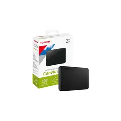 TOSHIBA - DISCO EXTERNO 2TB BASIC 3.0 NEGRO (HDTB520XK3AA)