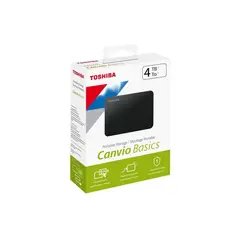 TOSHIBA - DISCO EXTERNO 4TB BASIC 3.0 NEGRO (HDTB540XK3CA)