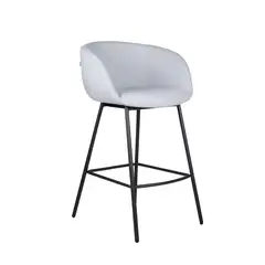 NIHM - Silla Alta de Bar Siba Gris Claro