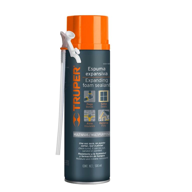 ESPUMA EXPANSIVA PARA RELLENO BOOM 500 ml,