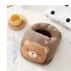 GENERICO - Pantufla Calentador Eléctrico Pies Kawaii