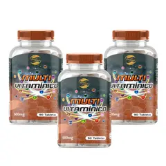 RAMSOL NATURA - Pack 3 Frascos Multivitamínico 90 Tabletas