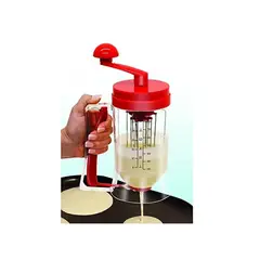 GENERICO - Maquina Manual Preparador de Panqueque Mezclador Cupcakes Desayuno