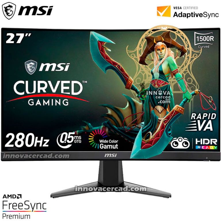 Monitor Gaming G27C4X 27 FHD Curvo 1500R 280HZ 0.5MS HDR..