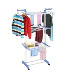 OEM - Tendedero de Ropa Plegable 3 Niveles Multifuncional
