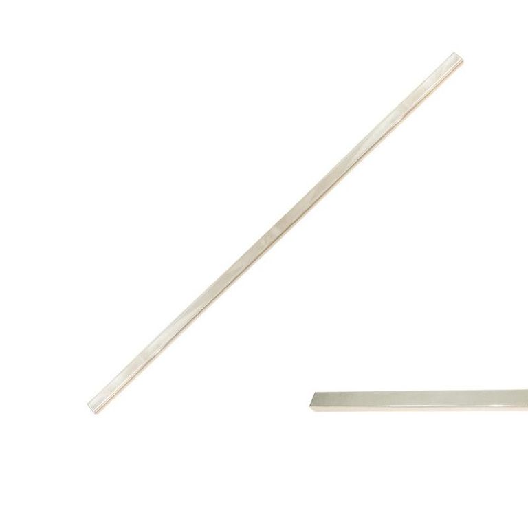 Lapiz Ceramico Plata Cuadrado 1x60CM