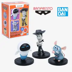 BANPRESTO - Disney Pixar Remy EVE y Woody Figuras - Fest Vol 5