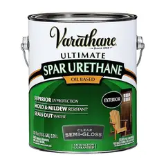 RUST OLEUM - VARATHANE SPAR URETANO EXTERIOR SEMI BRILLANTE BASE ACEITE 1 GALÓN