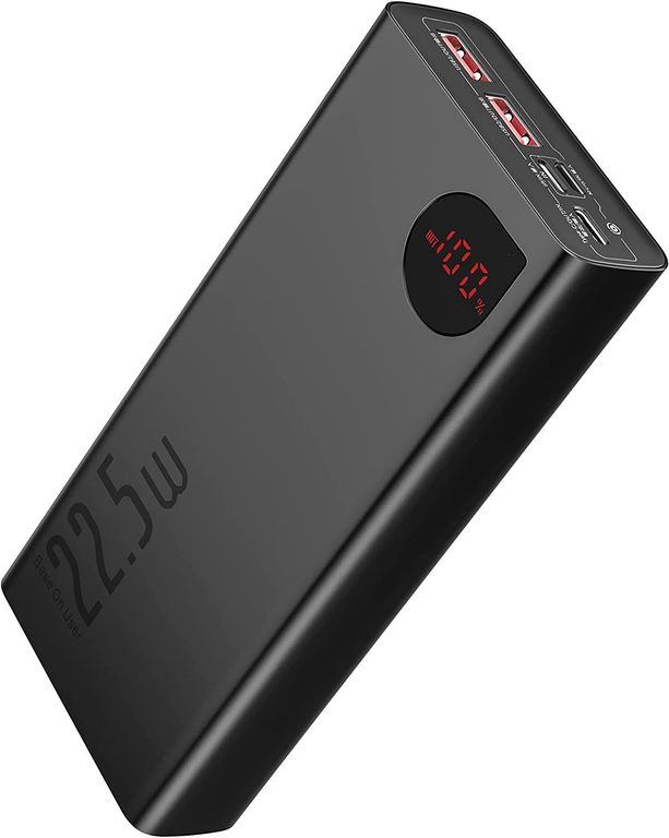 Power Bank 20000mah Carga Rapida 225W Cargador Metal