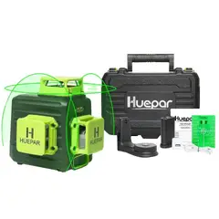 HUEPAR - Nivel láser verde B03CG 12 líneas recargable