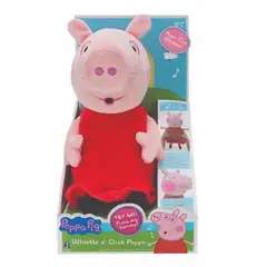 JAZWARES - Peluche De Peppa con Sonidos PEPPA PIG