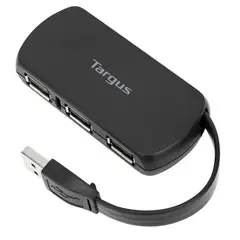 TARGUS - Hub USB 4 Port 2.0-ACH114US Negro