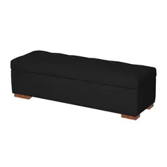 MAVISAC - Baul Ardeco Estandar Color Negro - Ultracuero
