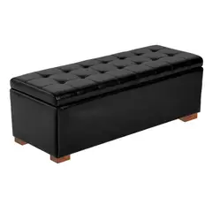 MAVISAC - Baul Couster Plaza Queen Color Gris - Ultracuero