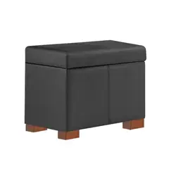 MAVISAC - Baul Baxton pequeño Color Gris - Ultracuero