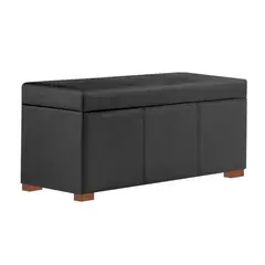 MAVISAC - Baul Baxton Plaza Queen Color Gris - tela