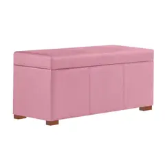 MAVISAC - Baul Baxton Plaza Queen Color Rosado - tela