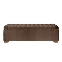 MAVISAC - Baul Lirio Dos Plazas Color Chocolate - tela