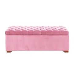 MAVISAC - Baul Oliver Dos Plazas Color Rosado - tela