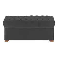 MAVISAC - Baul Eilyn Plaza Queen Color Gris - Ultracuero