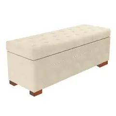 MAVISAC - Baul Rindo Estandar Color Marfil - tela