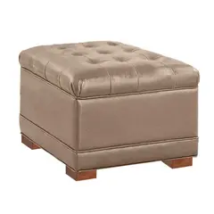 MAVISAC - Baul Darcy pequeño Color Beige - Ultracuero