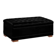 MAVISAC - Baul Darcy Estandar Color Negro - Ultracuero