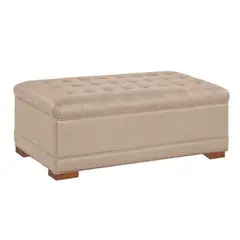 MAVISAC - Baul Darcy Plaza y Media Color Beige - tela