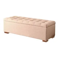 MAVISAC - Baul Evan Dos Plazas Color Beige - tela
