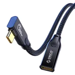 ORICO - Extension Nylon Cable Trenzado Usb-C 3.2 - 20gbps 4k 100cm Premium