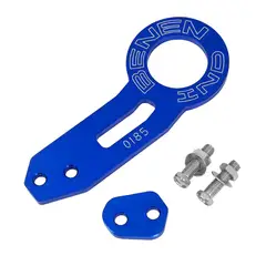 GENERICO - GANCHO REMOLQUE TUNING AZUL POSTERIOR