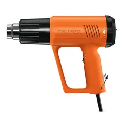TRUPER - Pistola de calor 2000 W con 9 accesorios, profesional TRUPER.